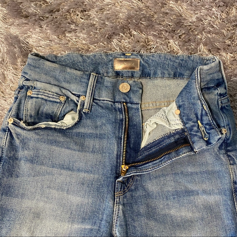 MOTHER The Looker Ankle Step Fray Skinny Jeans - Picture 6 of 12